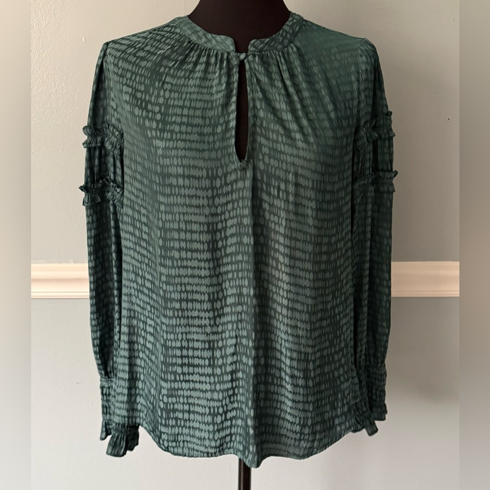 Current Air Forest Green Blouse M
